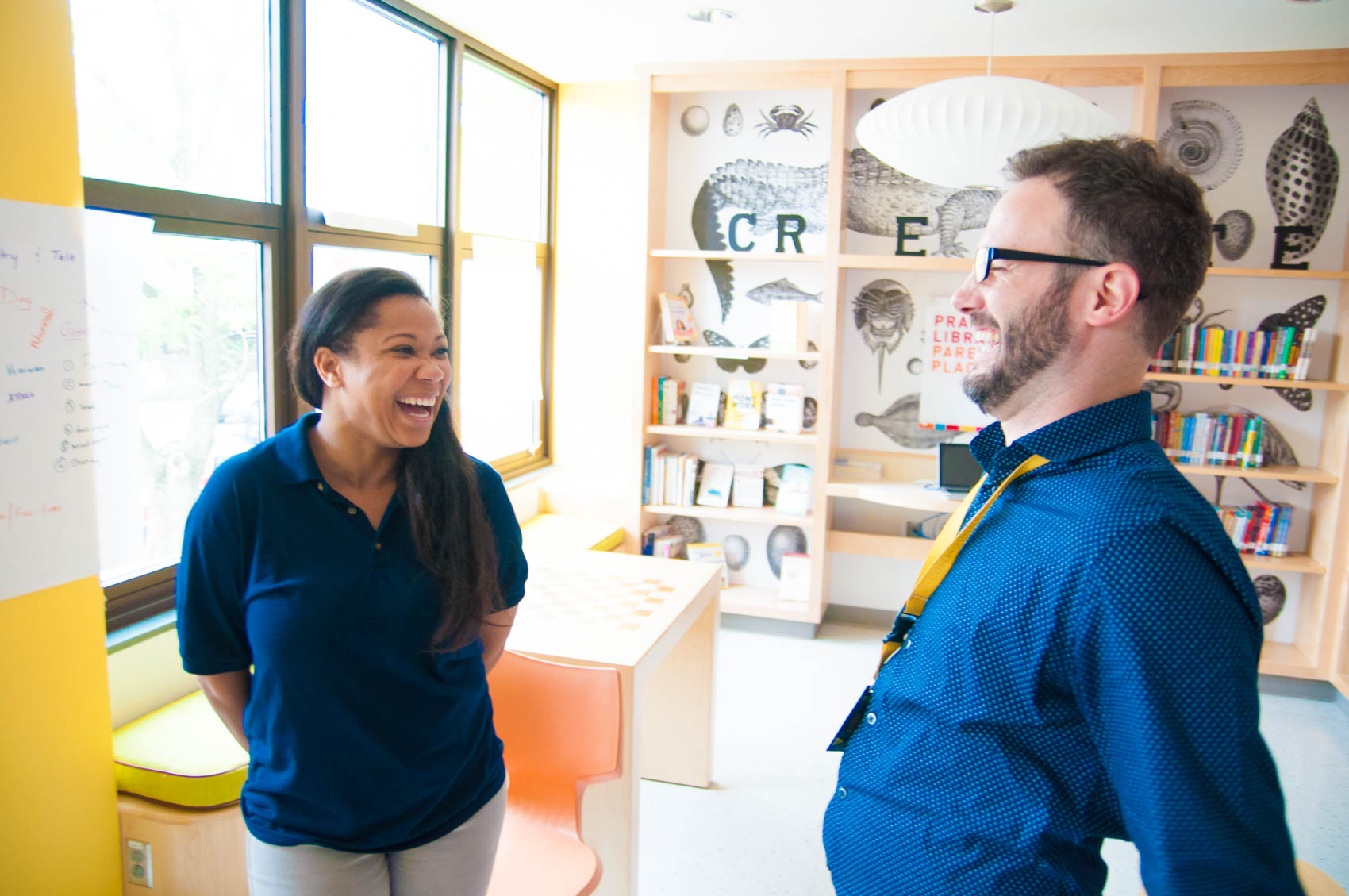 Admins collaborating